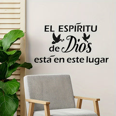 English Pattern Wall Stickers for Bathroom Decor