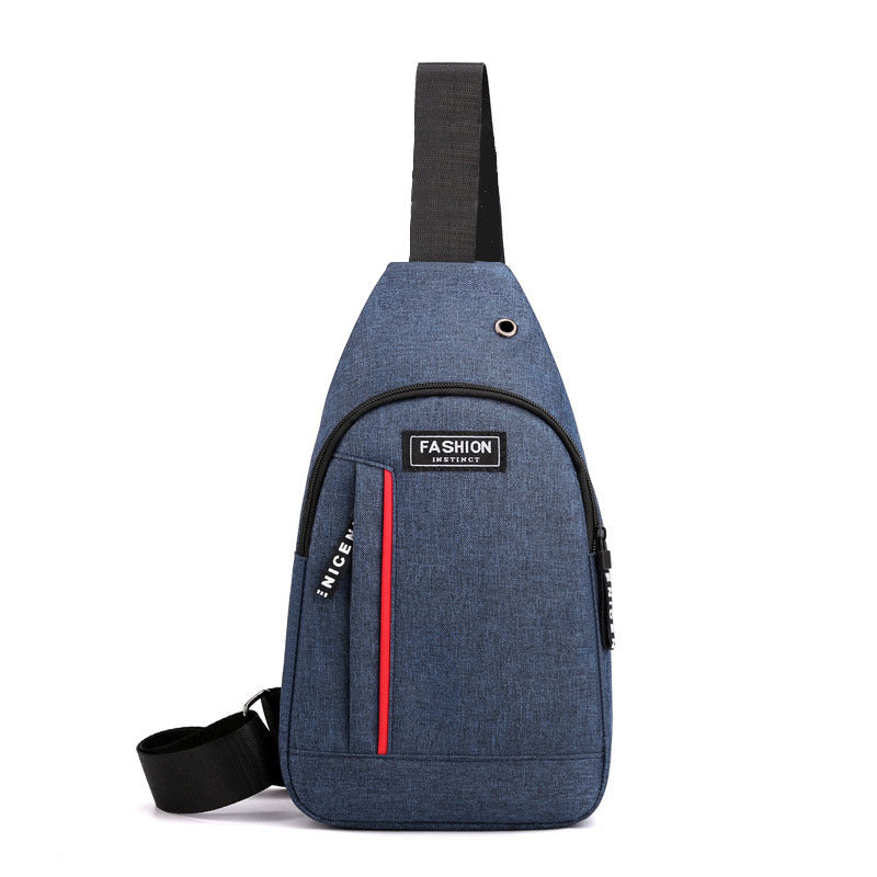 Men's Chest Bag Shoulder Bag Outdoor Sports Waterproof Messenger Bag
