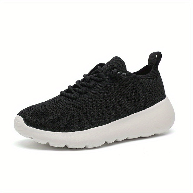 Women's Mesh Chunky Sneakers Lace Up Non slip Running Shoes