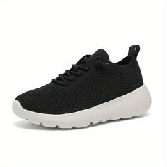 Women's Mesh Chunky Sneakers Lace Up Non slip Running Shoes