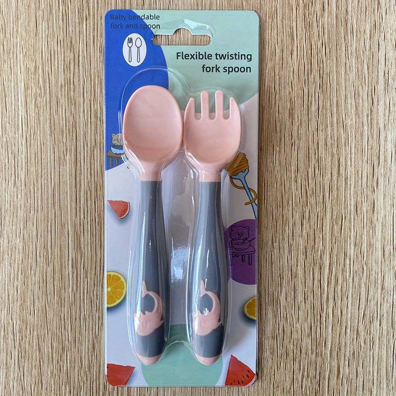 Baby Cutlery Set Learning To Eat Training Food Supplement