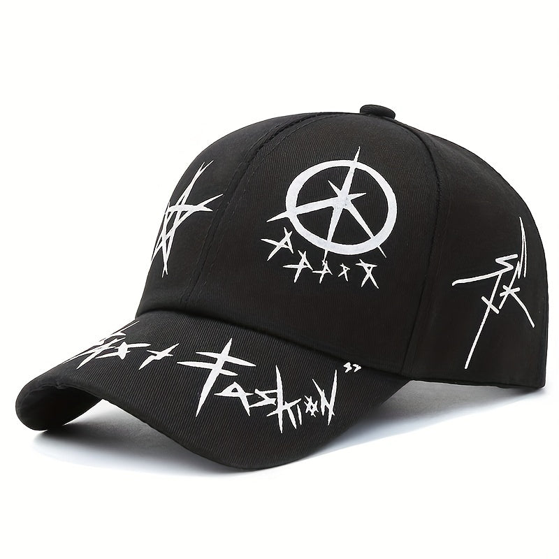 Men's Letter Baseball Cap Sun Shade Hat