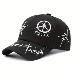 Men's Letter Baseball Cap Sun Shade Hat