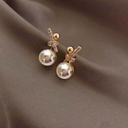 Faux Pearl Earrings for Women - Elegant Jewelry Gift