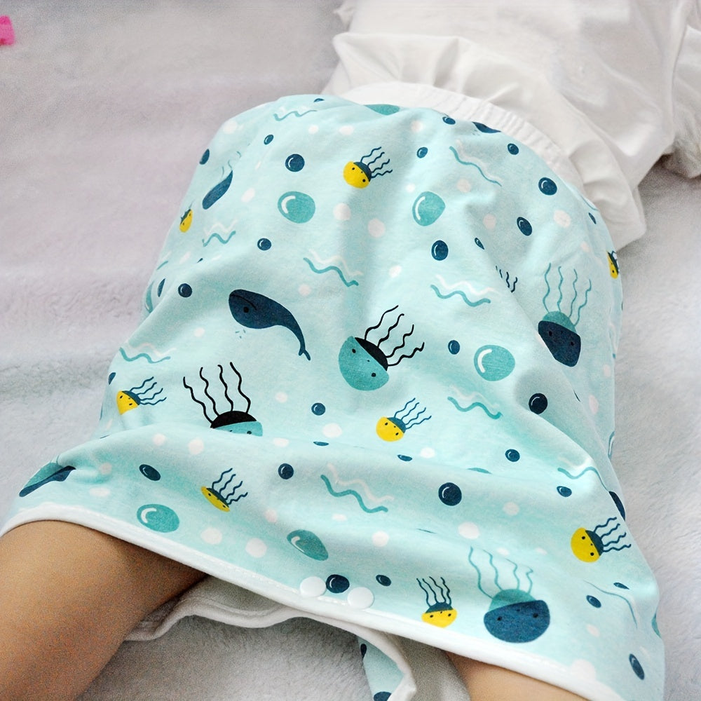 High Waist Baby Diaper Skirt - Waterproof & Washable