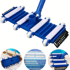 14 Inch Weighted Pool Vacuum Head w/ Side Brushes for Above/Inground Pool