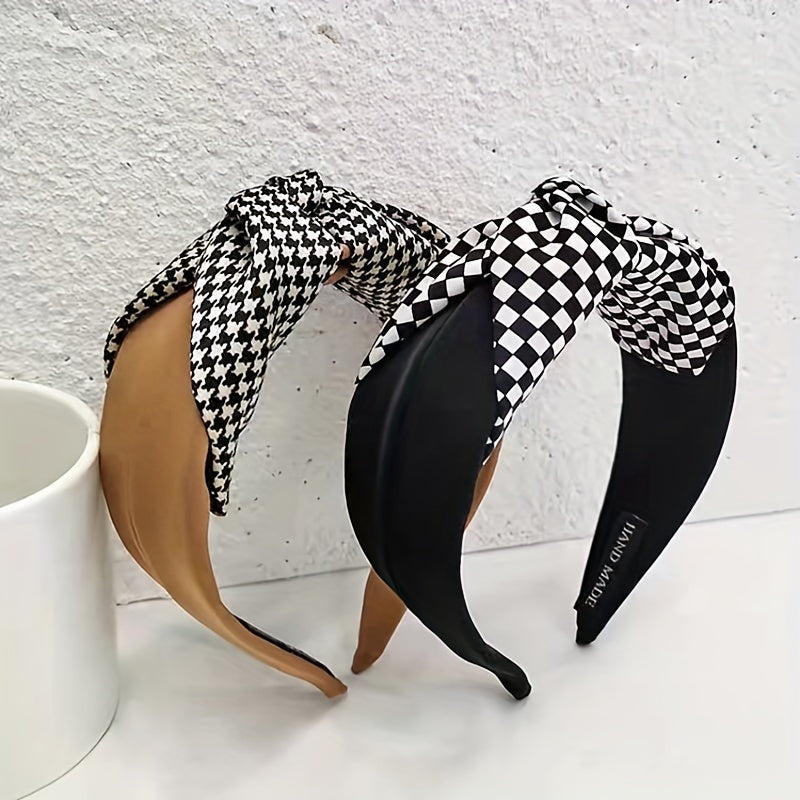 Leopard Pattern Wide Headband Y2K Hair Accessories