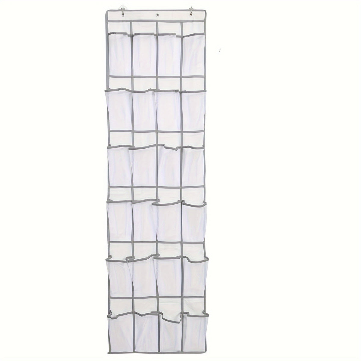 Shoe Hanging Bag Over The Door Shoe Storage Rack With 24 Grids