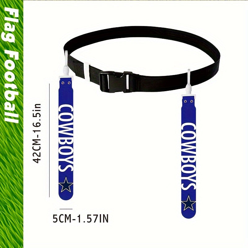 Denim Waist Flag Rugby Football Flag With Buckle