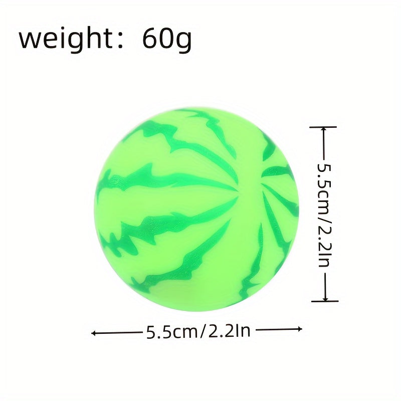 Watermelon Simulated Fruit Toys Stress Relief High Elasticity