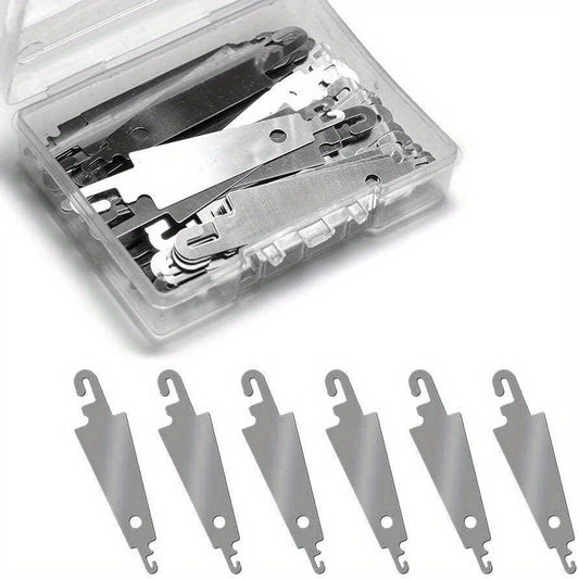 20pcs Stainless Steel Threader Embroidery Sewing Tool Large Eyed Needle
