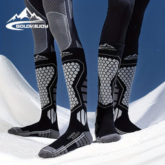 Men's Winter Ski Socks Thermal Heated Crew Socks