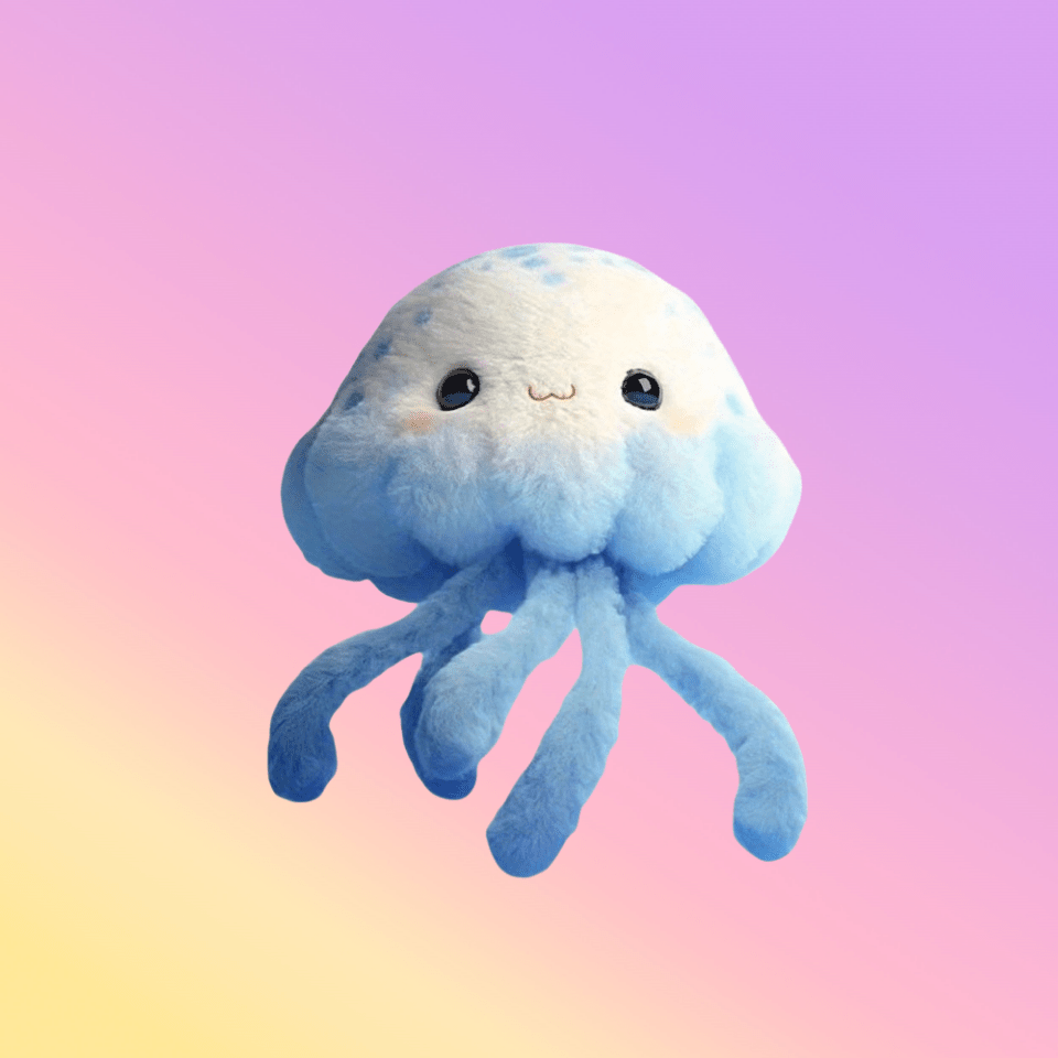 Thanksgiving Halloween jellyfish plush doll cartoon toy