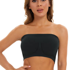 Strapless Seamless Underwire Tube Bra Wrap Chest Lingerie