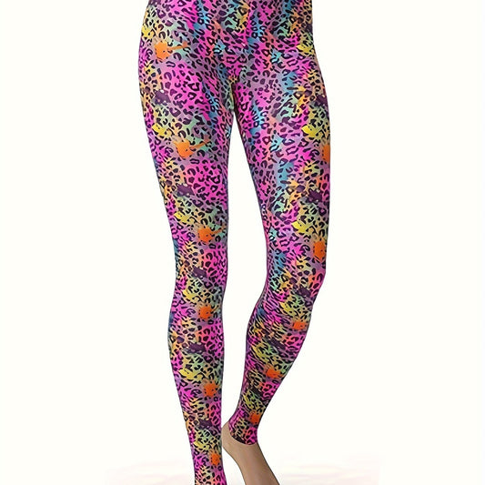 Leopard Print Yoga Pants Running Fitness Leggings
