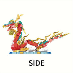 506pcs Kids Dragon Building Set - Educational Blocks