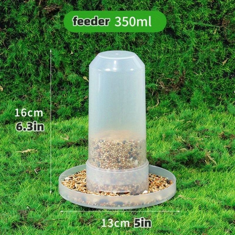 Automatic Bird Feeder & Water Dispenser for Parrots Chickens Pigeons