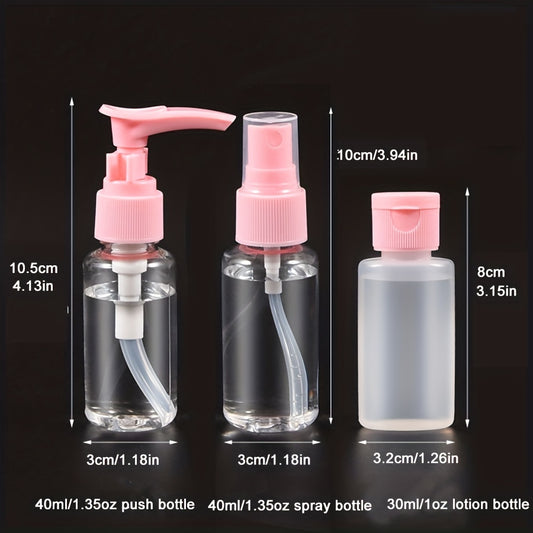 30-40ml Refillable Travel Lotion Pump Bottle for Toiletries