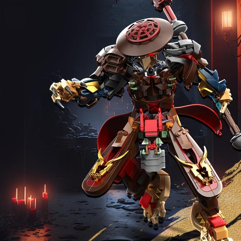Building Block Mech Model MOC Mecha Warrior Assembly Toy