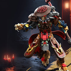 Building Block Mech Model MOC Mecha Warrior Assembly Toy