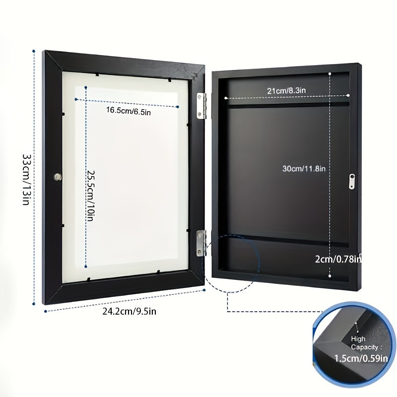 Children's Art Picture Storage Frame A4 Wooden Photo Frame