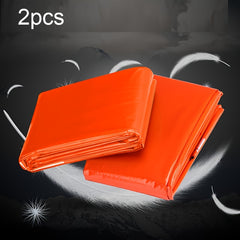 2pcs Emergency Insulation First Aid Blanket for Camping