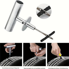 Universal Tire Repair Kit 68pcs for Punctures & Flats Patch Car Motorcycle