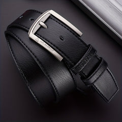 Men's PU Leather Needle Buckle Retro Waist Belt