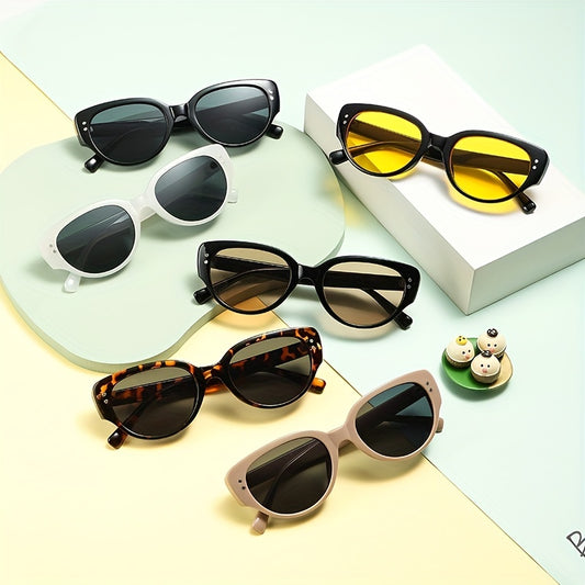 Girl's Oval Frame UV Protection Sports Sunglasses