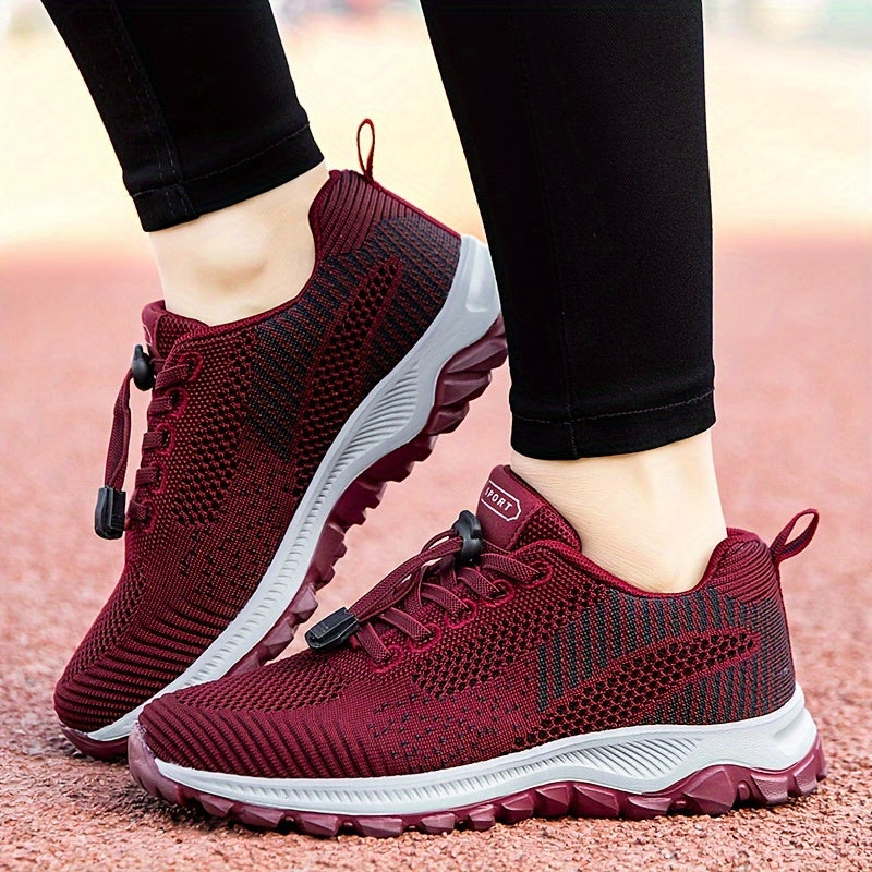 Women's Soft Sole Comfort Walking Shoes Non slip Mesh Casual Sneakers for Gym