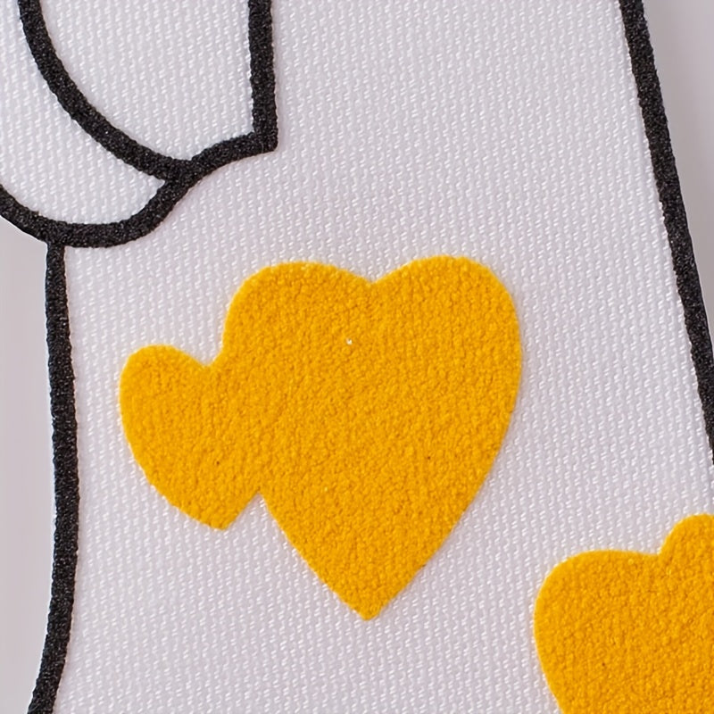 3pcs DIY Dog Paw Iron On Patches Sew On Embroidered Applique For Kids