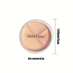 3 Colors Concealer Cream Covering Dark Circles Acne Marks Spots