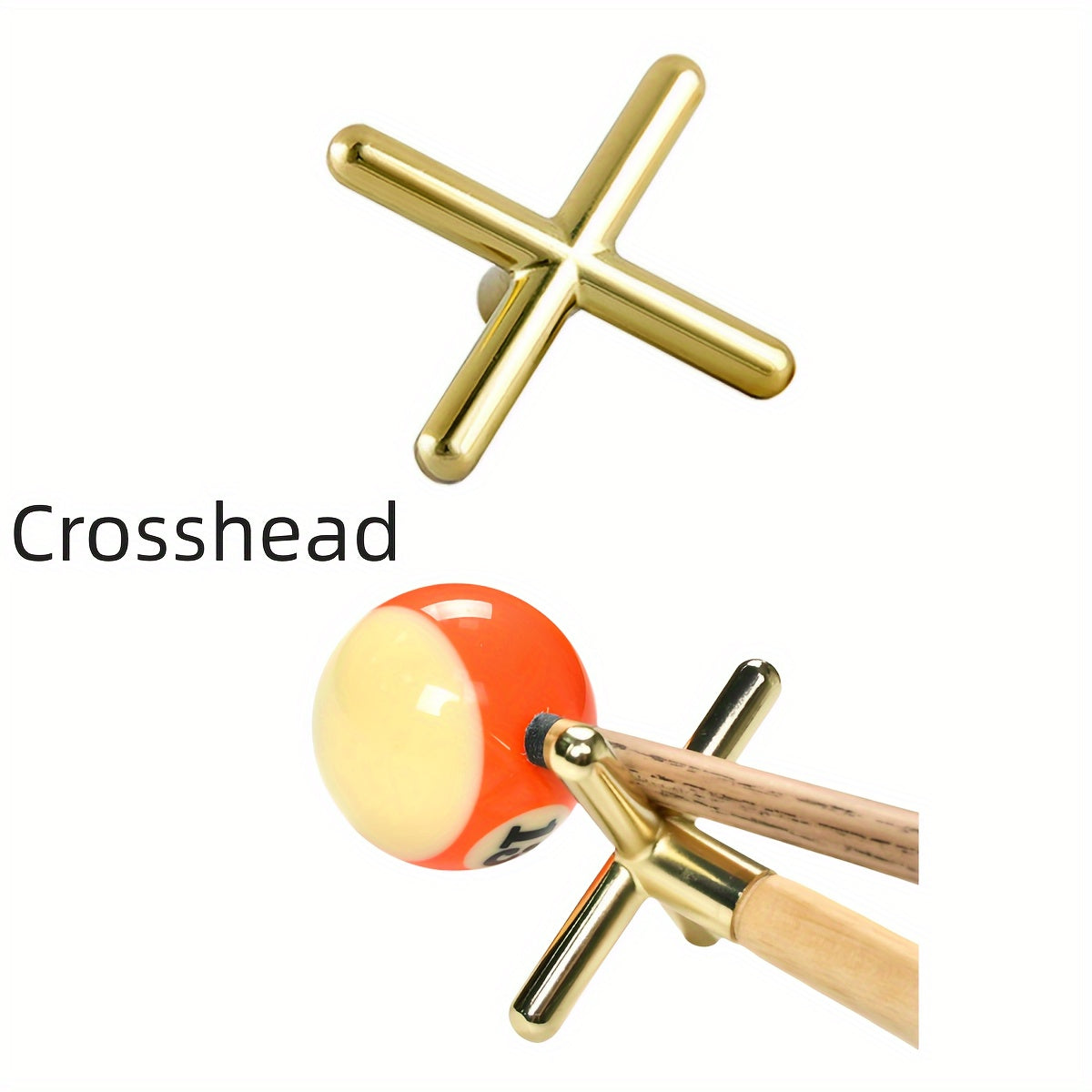 Pool Cue Stick Bridge Head Snooker Pool Billiards Accessories