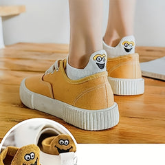 5 Pairs Cartoon Embroidery Low Cut Ankle Socks Women's Stockings