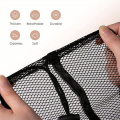 2 Large Mesh Bags 60x96x91cm for Shopping Camping Laundry Wash Bags