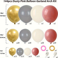 Balloon Garland Arch Kit for Wedding Anniversary Graduation Holiday Celebration