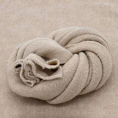 Soft & Stretchy Kids Wrap 139 x 170 Cozy Knit Blanket Khaki