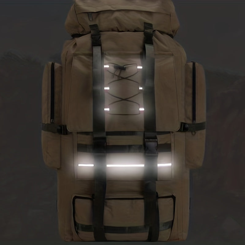 130L Waterproof Tactical Backpack for Camping, Hiking, Climbing