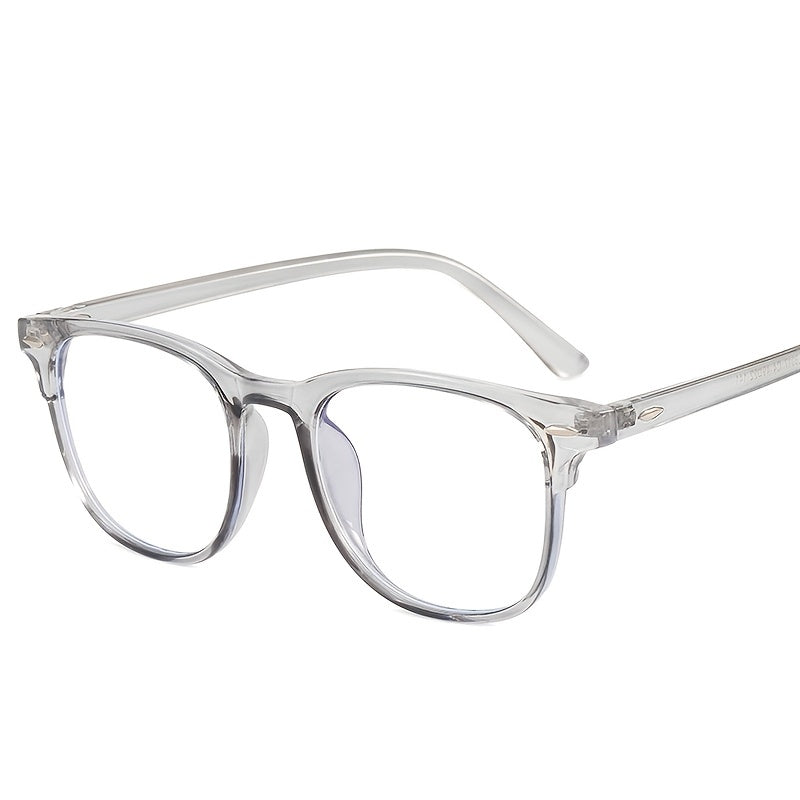 Multicolor Women's Transparent Glasses Frame Light Blocking Glasses