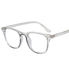 Multicolor Women's Transparent Glasses Frame Light Blocking Glasses