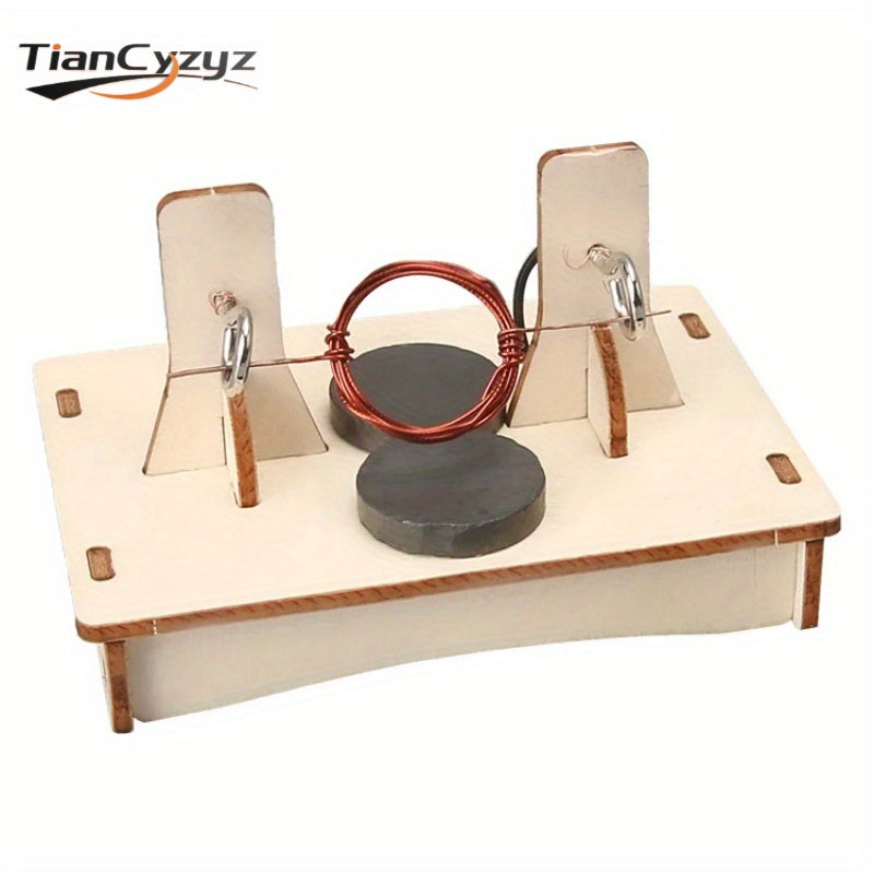 DIY DC Motor Model Technology Physics Science Toys Teaching Material Kit