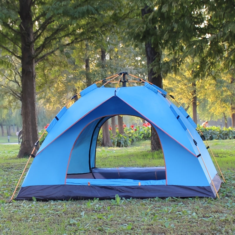 Family Camping Tent Waterproof and Windproof Easy Set Up