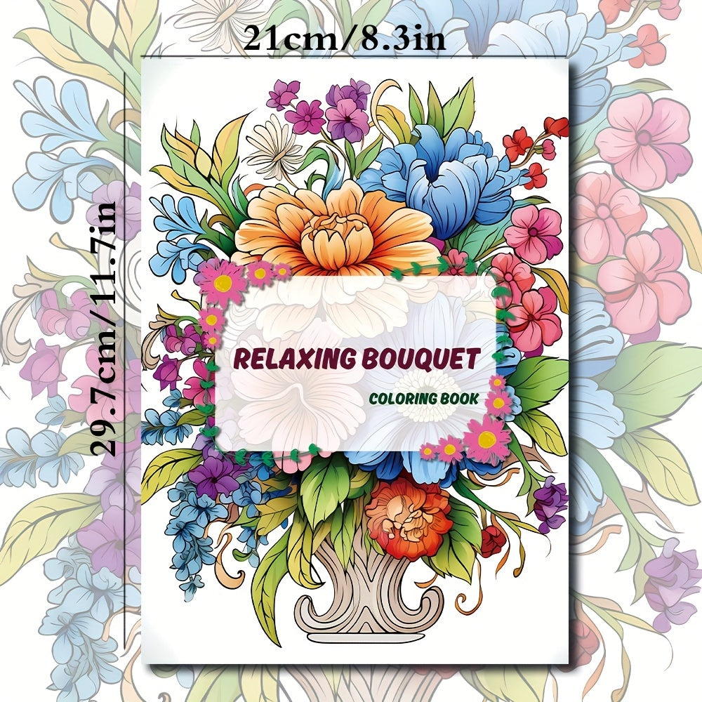 Positive Thinking Coloring Book For Adults - Stress Reduction Designs