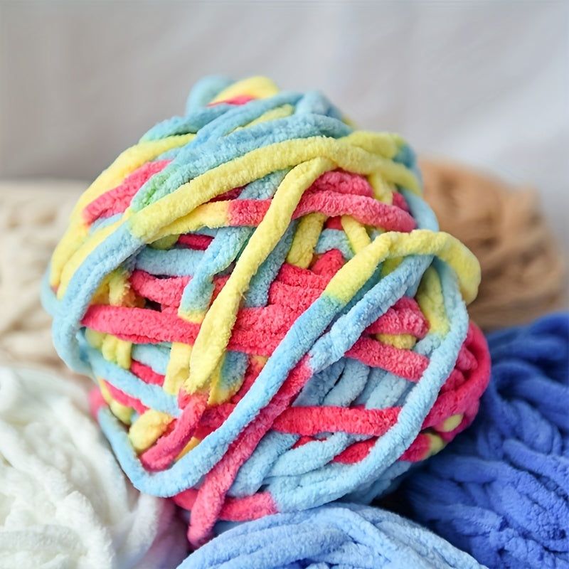 Ice Thread Wool for Knitting/Crocheting Doll Slippers Scarf