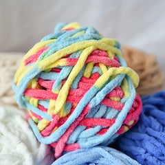 Ice Thread Wool for Knitting/Crocheting Doll Slippers Scarf