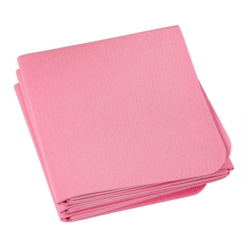Non Slip Foldable Yoga Mat Lightweight Portable Durable