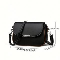 Solid Crossbody Bag Mini Shoulder Purse for Everyday Wear Square Comfortable