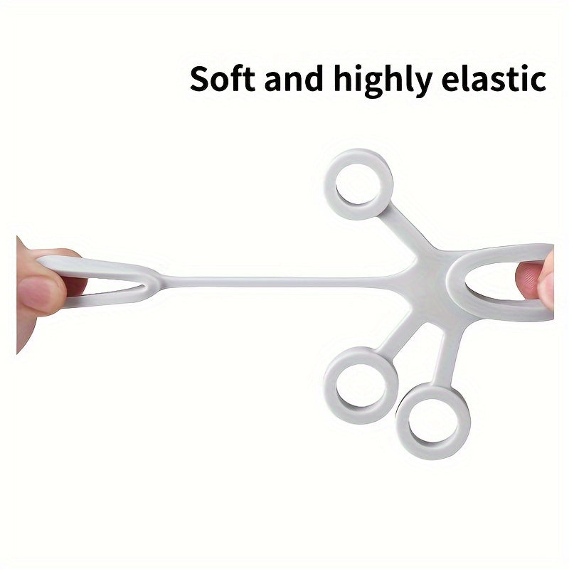 3pcs Five Fingers Training Bands Hand Grip Strengtheners