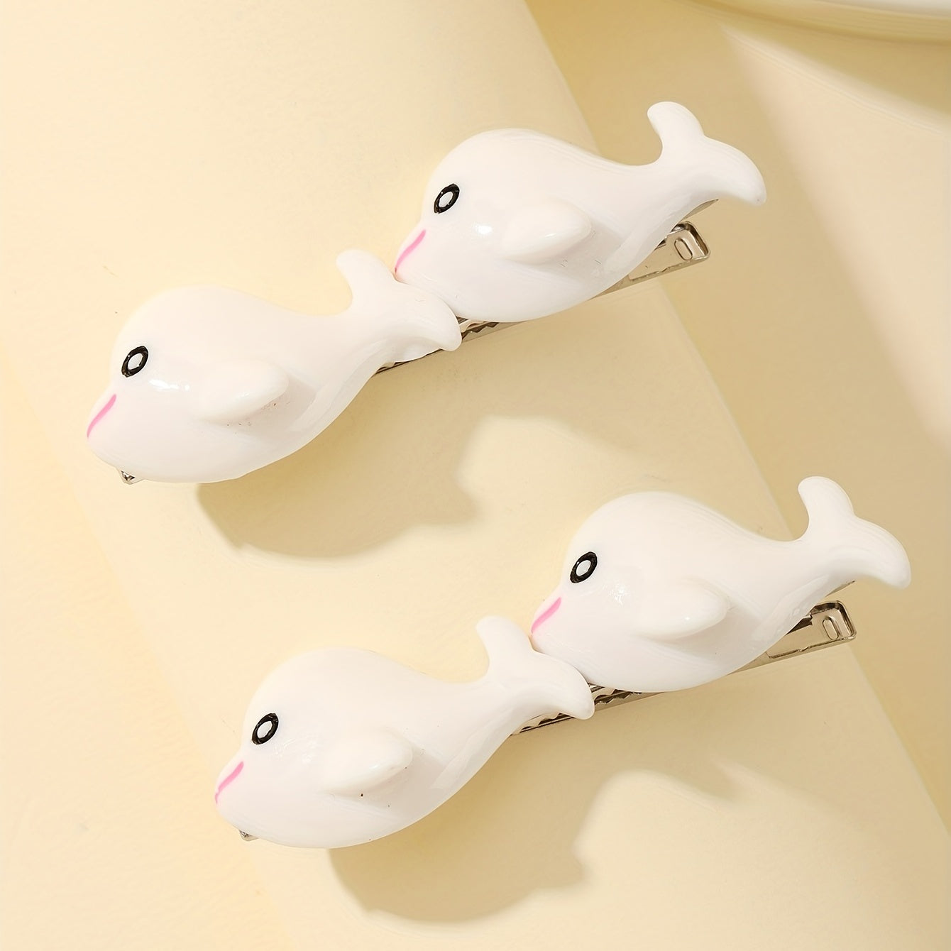 Whale Hair Clips Set for Women Girls