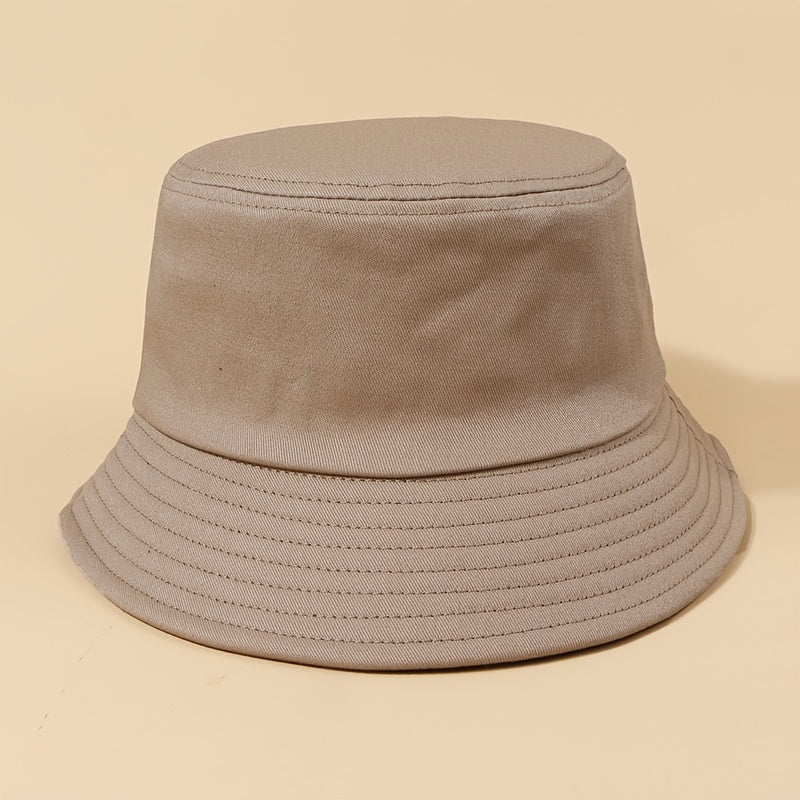 Alien Print Cotton Bucket Hat Man Unisex Visor Sun Hats